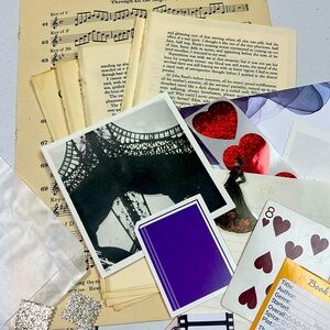 Vintage and new ephemera for junk bundle